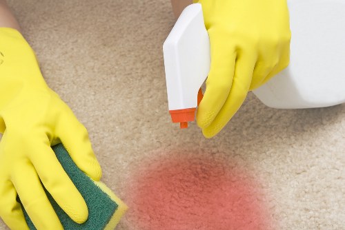 Accessible Friern Barnet carpet cleaners webpage displayed with inclusive design features