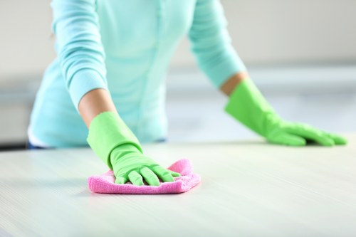 Freshly cleaned carpet creating a cleaner and more comfortable room in Friern Barnet